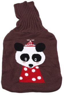 Creatieve Leuke Fles Warm Water Zak Warme Cover Explosieveilige Rubber Warm Water Fles Cover Wasbare Huishoudelijke panda