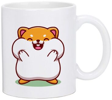 Creatieve Leuke Hamster Mok, Elegante Minimalistische Keramische Mokken, paar Koffie Cup Koffie Melk Kopjes Hand Cup Drinkware KTDW-033 KTDW-033-A