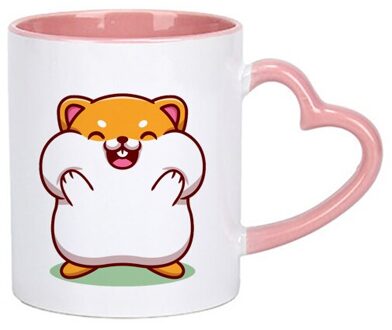 Creatieve Leuke Hamster Mok, Elegante Minimalistische Keramische Mokken, paar Koffie Cup Koffie Melk Kopjes Hand Cup Drinkware KTDW-033 KTDW-033-C