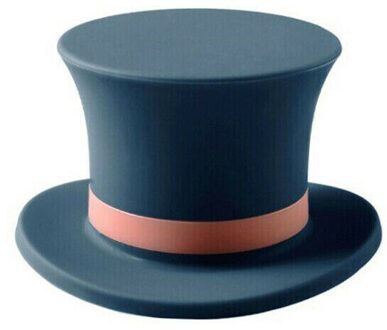 Creatieve Magische Hoed Siliconen Wijn Stopper Houden Verse Wijn Twist Cap Plug Herbruikbare Vacuüm Fles Stop Cover Party Bar decor blauw