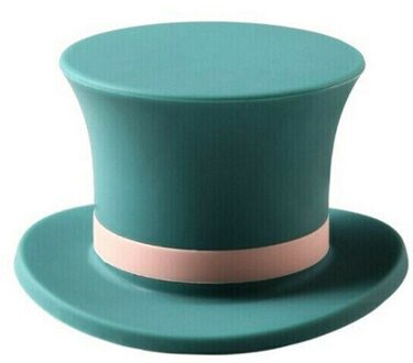 Creatieve Magische Hoed Siliconen Wijn Stopper Houden Verse Wijn Twist Cap Plug Herbruikbare Vacuüm Fles Stop Cover Party Bar decor groen