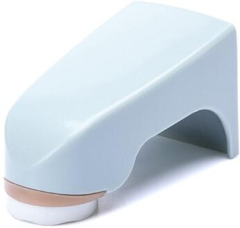 Creatieve Magneet Zeep Absorber Gratis Ponsen Afvoer Zeepkist Sucker Thuis Creatieve Badkamer Muur Gemonteerde Zeep Rack Blauw