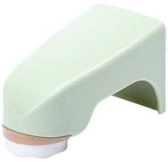 Creatieve Magneet Zeep Absorber Gratis Ponsen Afvoer Zeepkist Sucker Thuis Creatieve Badkamer Muur Gemonteerde Zeep Rack groen
