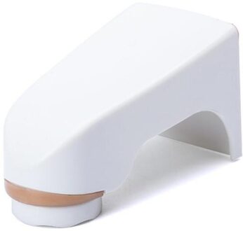 Creatieve Magneet Zeep Absorber Gratis Ponsen Afvoer Zeepkist Sucker Thuis Creatieve Badkamer Muur Gemonteerde Zeep Rack wit