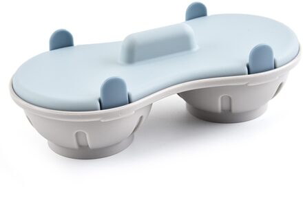 Creatieve Magnetron Gestoomd Ei Doos Ei Maker Gepocheerd Ei Steamer Keuken Gereedschap Wxv Blauw