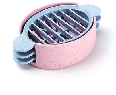 Creatieve Milieubescherming Stro Multifunctionele Ei Snijden Ei Opener Ei Splitter Splitter Slicer Donker Kaki