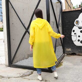 Creatieve Mode Volwassenen regenjas EVA Omgeving Transparante Regenjas Met Kap Regen Jas Outdoor Regenkleding Waterdichte Poncho 02