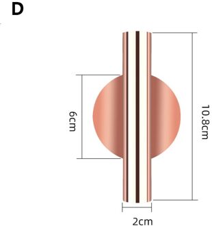 Creatieve Muur Bloem Nordic Stijl Muur Bloemstuk Buis Vaas Goud Gratis Perforatie Woonkamer Wanddecoratie Hanger