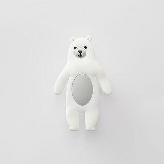 Creatieve Muur Haak Zelfklevende Dier Decoratieve Haak Hoge Sterkte Nail-Gratis Lijm Sterke Waterdichte Voor Handdoek Kleding tassen beer