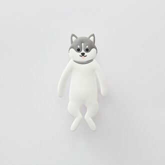 Creatieve Muur Haak Zelfklevende Dier Decoratieve Haak Hoge Sterkte Nail-Gratis Lijm Sterke Waterdichte Voor Handdoek Kleding tassen hond