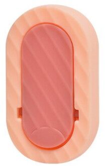 Creatieve Muur Haken Zelfklevende Haken Herbruikbare Kan Beer 5Kg Naadloze Opknoping Haak Voor Keuken Badkamer Office oranje