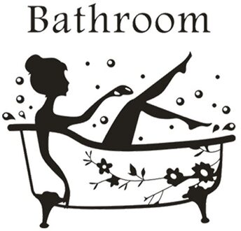 Creatieve Muursticker Badkamer Tips Stickers Home Decor Mobiele Creatieve Muur Aangebracht Met Decoratieve Muur Raamdecoratie #50G