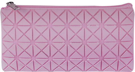 Creatieve Nul Portemonnee Trend Regenboog Zak Pack Draagbare Geometrische Handtas Luxe Portemonnee Blauw