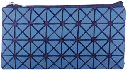 Creatieve Nul Portemonnee Trend Regenboog Zak Pack Draagbare Geometrische Handtas Luxe Portemonnee lucht blauw