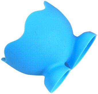 Creatieve Opbergdoos Afgezogen Vinyl Wieden Schroot Collector Cosmetische Siliconen Beugel Duurzaam Herbruikbare Draagbare Handwerk #40 blauw