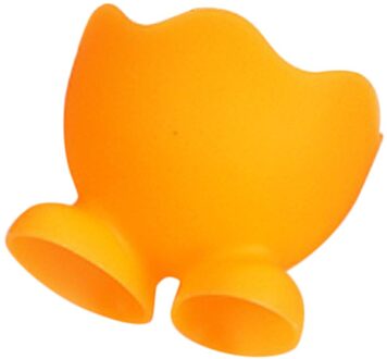 Creatieve Opbergdoos Afgezogen Vinyl Wieden Schroot Collector Cosmetische Siliconen Beugel Duurzaam Herbruikbare Draagbare Handwerk #40 geel