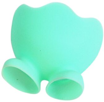 Creatieve Opbergdoos Afgezogen Vinyl Wieden Schroot Collector Cosmetische Siliconen Beugel Duurzaam Herbruikbare Draagbare Handwerk #40 groen