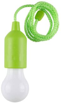 Creatieve Opknoping Lichten Outdoor Camping Tent Lamp Batterij Aangedreven Cord Lamp Hanglamp Tuin Licht Woondecoratie groen