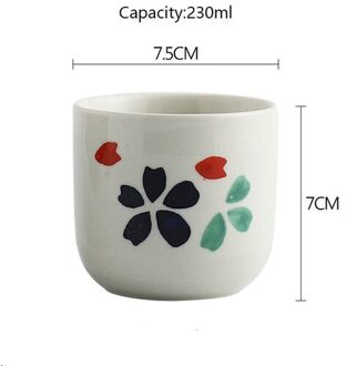 Creatieve Persoonlijkheid Japanse Stijl Water Cup Keramische Aardewerk Kopje Thee Aardewerk Casual Cup Drinkware Thee Meester Cup f
