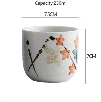Creatieve Persoonlijkheid Japanse Stijl Water Cup Keramische Aardewerk Kopje Thee Aardewerk Casual Cup Drinkware Thee Meester Cup g