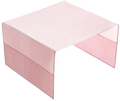 Creatieve Peva Koelkast Organizer Huishoudelijke Wasmachine Stofkap Waterdichte Koelkast Dekt Keuken Producten Roze