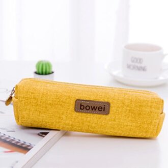 Creatieve potlood tas canvas Korea grote capaciteit etui Student vrouwelijke eenvoudige etui Potlood tas 1