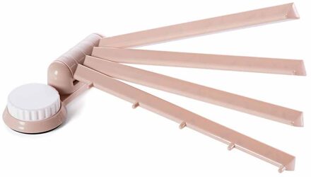 Creatieve Praktische Verstelbare Handdoekenrek Draagbare 4 Draaiende Hanger Armen Multi-functionele Keuken Badkamer Handdoekhouders