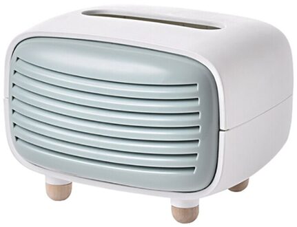 Creatieve Radio Tissue Doos Woonkamer Mode Tissue Opbergdoos Hotel Restaurant Home Decoratie Tissue Opbergdoos groen