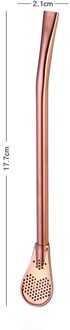 Creatieve Rvs Rietje Filter Handgemaakte Yerba Mate Thee Bombilla Kalebas Wasbare Praktische Thee Gereedschappen Bar Toegang Ad Drinking Straws F