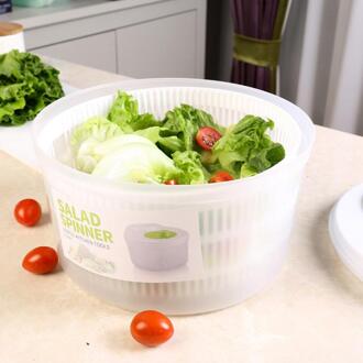 Creatieve Salade Spinner Sla Greens Wasmachine Droger Afdruiprek Scherper Zeef Voor Wassen Drogen Bladgroenten Keuken Benodigdheden
