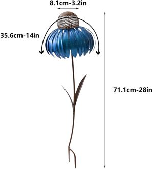 Creatieve Sensation Roze Zonnehoed Vogel Feeder Outdoor Tuin Yard Decoratie B