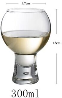 Creatieve Sferische Wijn Beker Cocktail Glas Loodvrij Glas Beker Transparant Rode Wijn Beker Champagne Cup Thuis Drinkware