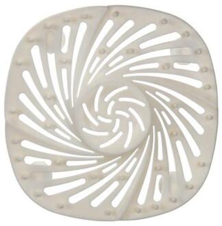 Creatieve Sink Anti Verstopping Floor Riool Afvoer Keuken Afvoer Wastafels Zuig Haar Cover Zeef Filter Filter S5U3 wit