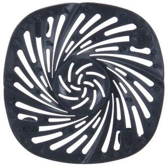 Creatieve Sink Anti Verstopping Floor Riool Afvoer Keuken Afvoer Wastafels Zuig Haar Cover Zeef Filter Filter S5U3 zwart