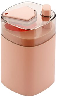 Creatieve Tandenstoker Pot Automatische Drukken Tandenstoker Container Doos Huishoudelijke Houders Huishoudelijke Woonkamer Accessoires roze