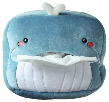 Creatieve Tissue Doos Auto Tissue Doos Leuke Servet Tissue Papier Houder Universele Auto Armsteun Producten Auto Accessoires Whale