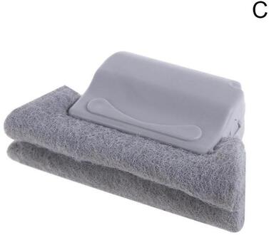 Creatieve Venster Reinigingsborstel Windows Slot Cleaner Brush Venster Groef Schoonmaakdoekje Schoon Venster Slot Clean Tool C2