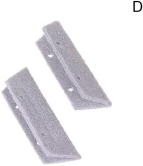 Creatieve Venster Reinigingsborstel Windows Slot Cleaner Brush Venster Groef Schoonmaakdoekje Schoon Venster Slot Clean Tool D2 2stk