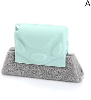 Creatieve Venster Reinigingsborstel Windows Slot Cleaner Brush Venster Groef Schoonmaakdoekje Schoon Venster Slot Clean Tool