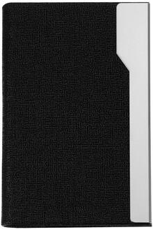 Creatieve Visitekaartjes Houder Grote Kaarten Doos Draagbare Naam Kaarten Houder Pu Visitekaarthouder Visitekaartje Case zwart