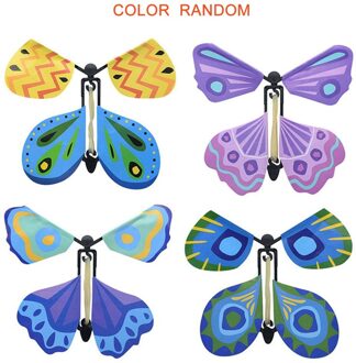 Creatieve Vliegende Vlinder Novel Kinderen Magic Props Speelgoed Voor Kids Funny Games Gadgets Educatief Speelgoed Willekeurige Kleur