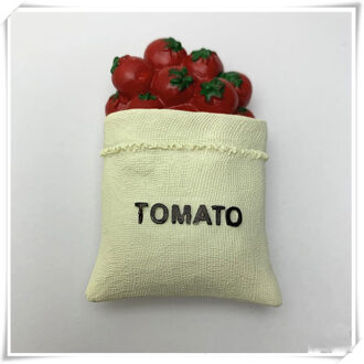 Creatieve Voedsel Koelkast Magneten Voor Thuis Decoraties Afternoon Tea Dessert Simulatie Brood Hamburg Magnetische Refrigerador Sticker tomato