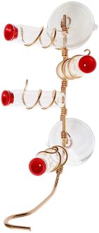 Creatieve Vogel Feeder Hummingbird Feeder Sucker Vogel Feeder Eenvoudige Sucker Vogel Voeden Apparaat Accessoires Apparaten