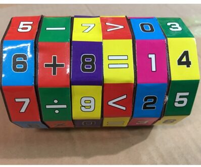 Creatieve Vroeg Leren Onderwijs Wiskunde Digitale Intelligentie Math Speelgoed Voor Kinderen Kids Leermiddelen Puzzel Kubus