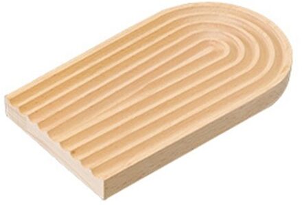 Creatieve Water Rimpel Brood Dessert Lade Snijden Snijplank Geometrische Vorm Plaatsing Plaat Gebogen Oppervlak Decor