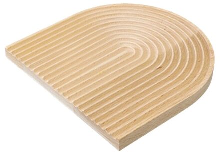 Creatieve Water Rimpel Brood Dessert Lade Snijden Snijplank Geometrische Vorm Plaatsing Plaat Gebogen Oppervlak Decor