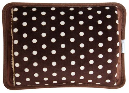 Creatieve Water Zak Elektrische Oplaadbare Winter Handwarmer Warm Water Fles Hand Po Geplaatst Opladen Warm water Zak bruin