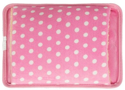 Creatieve Water Zak Elektrische Oplaadbare Winter Handwarmer Warm Water Fles Hand Po Geplaatst Opladen Warm water Zak roze