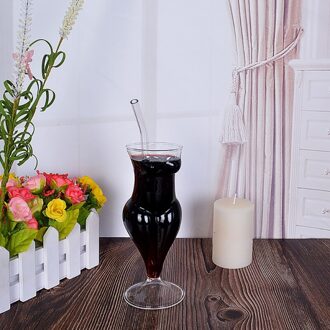 Creatieve Wijnglas Cup Menselijk Lichaam Vorm Flessen Whisky Bier Glas Cocktail Champagne Glazen Cup Voor Bar KTV Decor