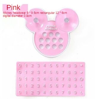 Creatieve Zachte Zuignap Tijdelijke Parkeren Teken Bewegende Auto Telefoonnummer Sign Bewegende Auto Parkeerkaart Auto Levert stijl A 3